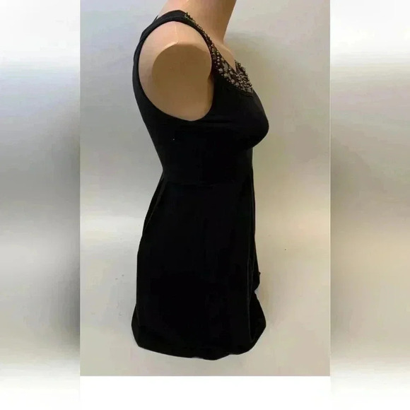 CLEAR OUT Michael kors embellished women's black dress size small - Picture 6 of 7
